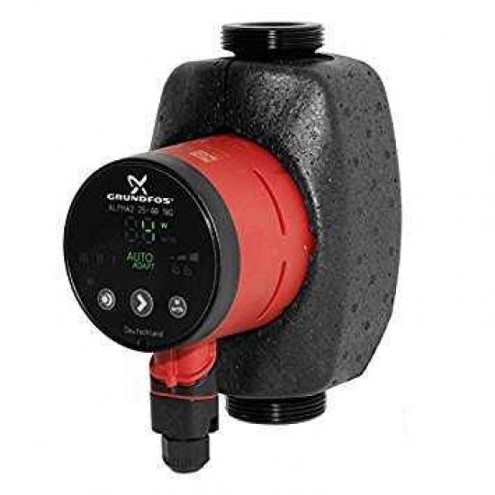 Grundfos ALPHA2 32-60 Döküm Gövde Sirkülasyon Pompası Grundfos ALPHA2 32-60 Döküm Gövde Sirkülasyon Pompası